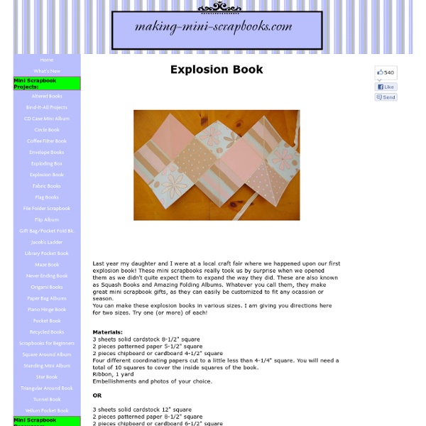 Explosion book
