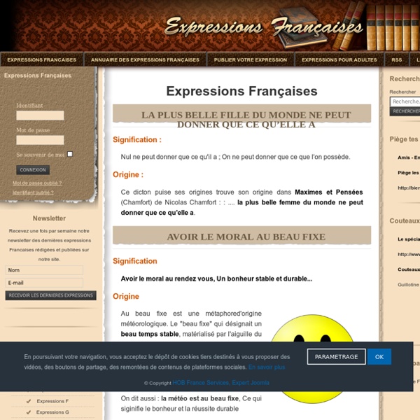 Expressions-françaises.fr