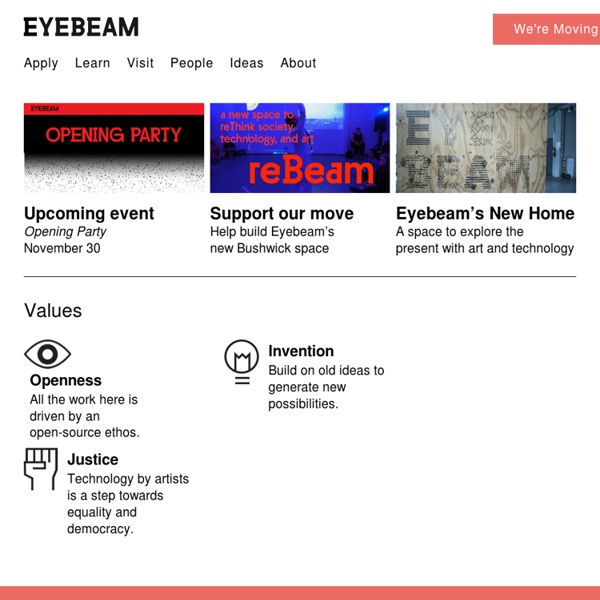 Eyebeam Art+Technology Center