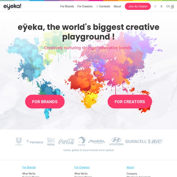 eYeka connects Brands and Creators - eYeka