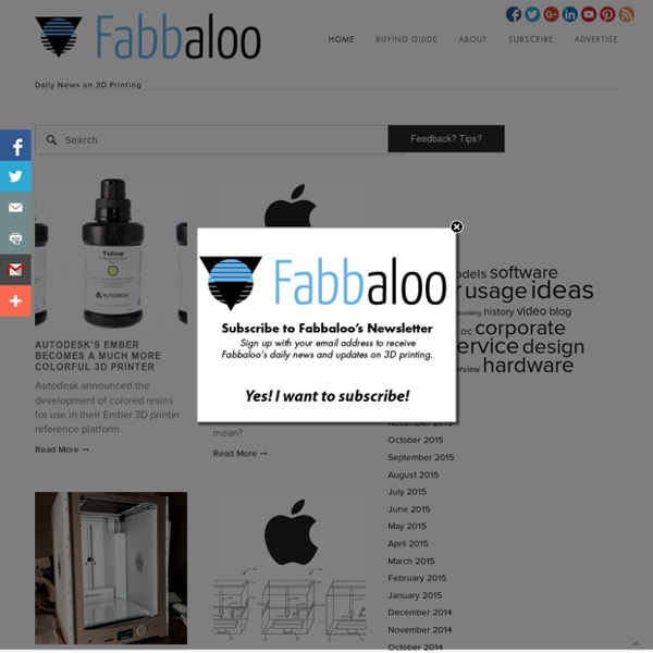 Fabbaloo Blog - Fabbaloo