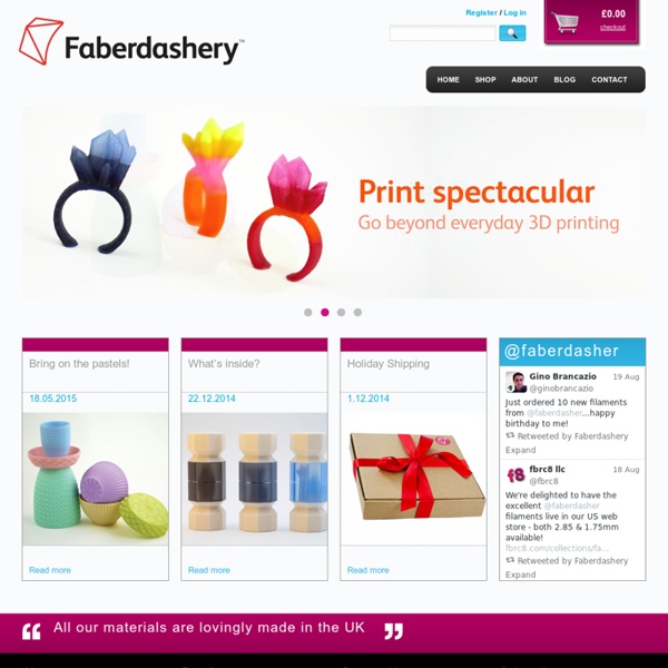 Faberdashery Ltd. - 3D Printing Things