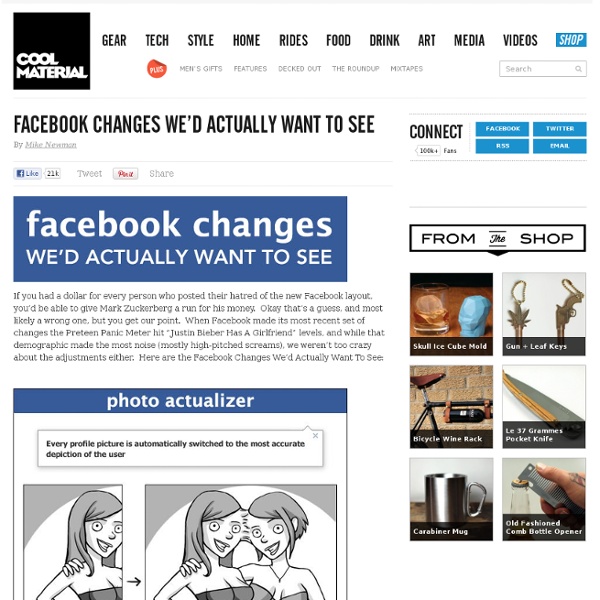 Facebook Changes We’d Actually Want To See