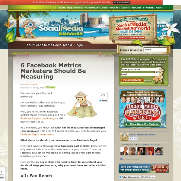6 Facebook Metrics Marketers Should Be Measuring