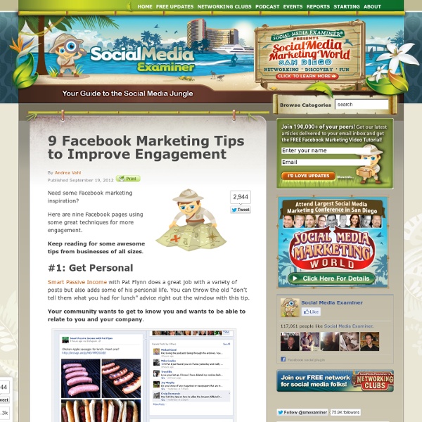 9 Facebook Marketing Tips to Improve Engagement