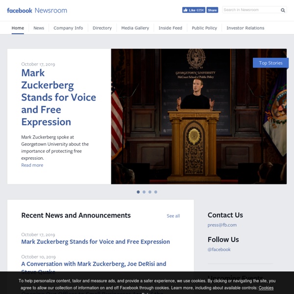 Facebook Newsroom