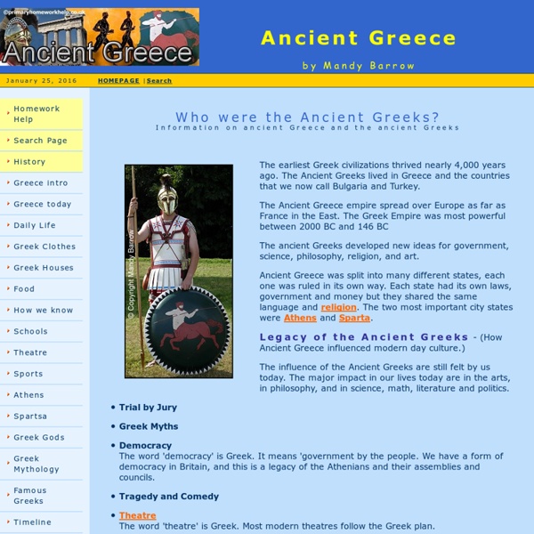 Facts about Ancient Greece for Kids