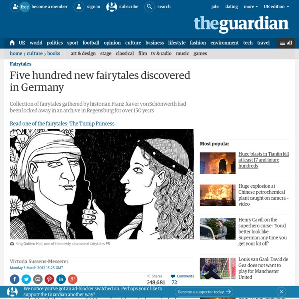 Five hundred new fairytales discovered in Germany