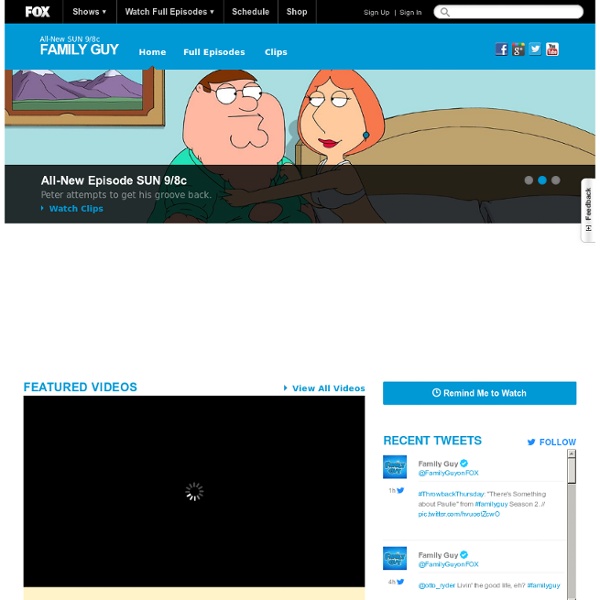 Sign In - Family Guy Online