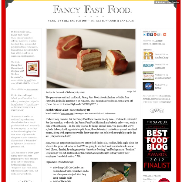 Fancy Fast Food (a food humor blog)