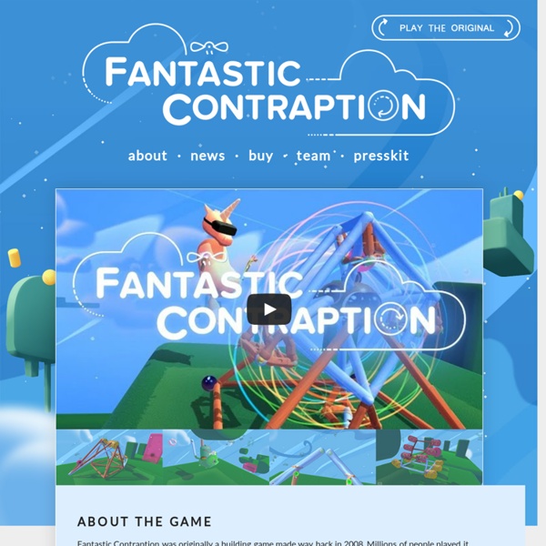 Fantastic Contraption: A fun online physics puzzle game