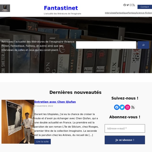 Fantastinet.com - Page d’index