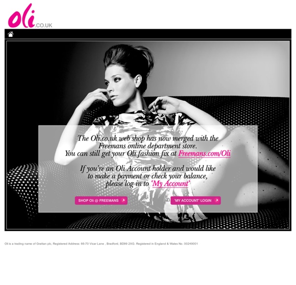 Oli.co.uk - Online fashion - Womens clothing & designer clothes