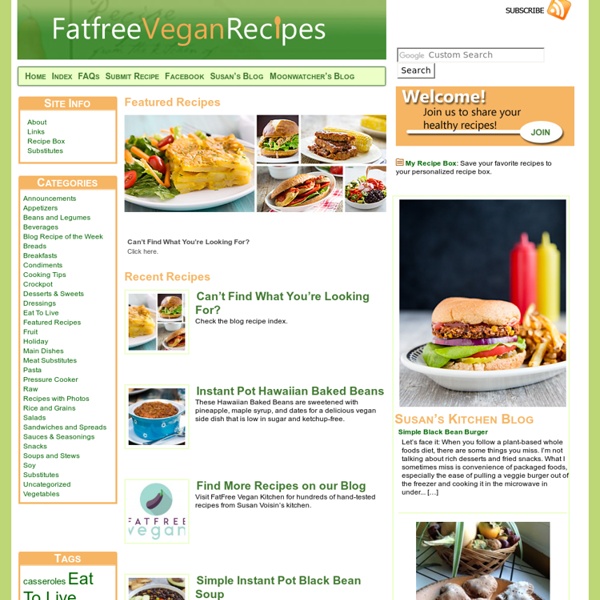 Fatfree Vegan Recipes