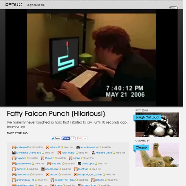 Fatty Falcon Punch (Hilarious!) Video - StumbleUpon