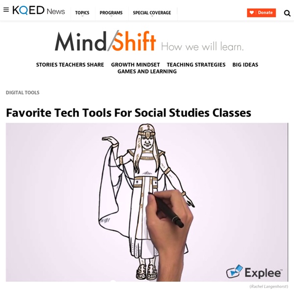 Favorite Tech Tools For Social Studies Classes