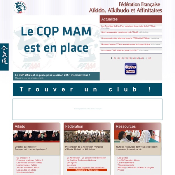 Fédération Française Aïkido, Aïkibudo et Affinitaires