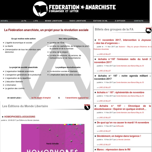 Fédération Anarchiste