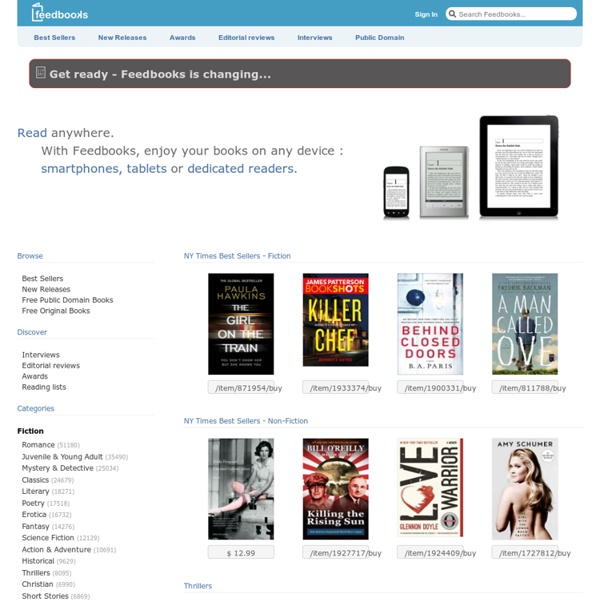Free eBooks and Best Sellers