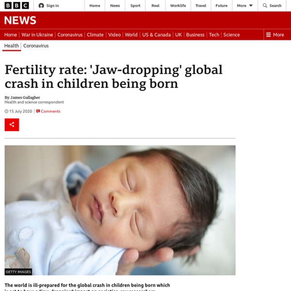 Fertility rate: 'Jaw-dropping' global crash in children being born
