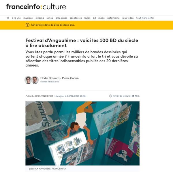Festival d'Angoulême : voici les 100 BD du siècle à lire absolument