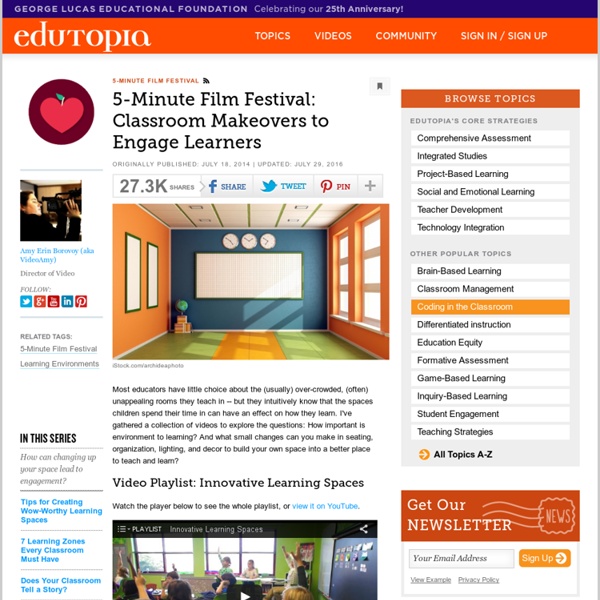Five-Minute Film Festival: Classroom Makeovers to Engage Learners