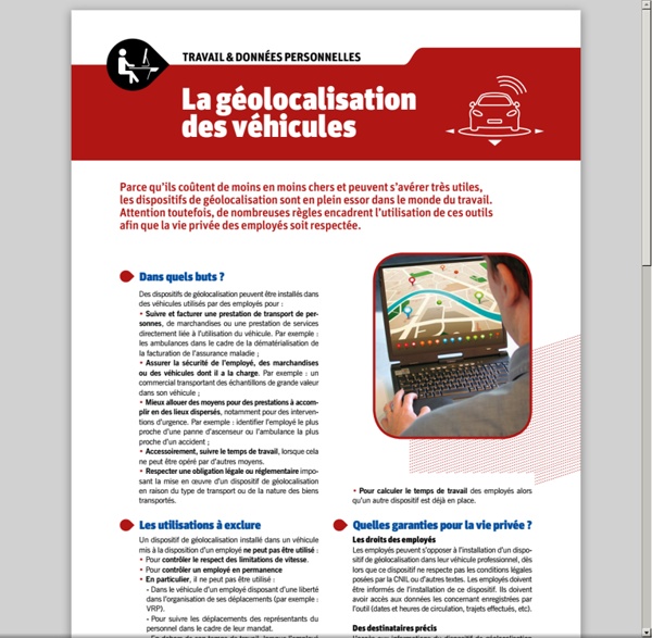 La géolocalisation des véhicules - FICHETRAVAIL_GEOLOCALISATION.pdf