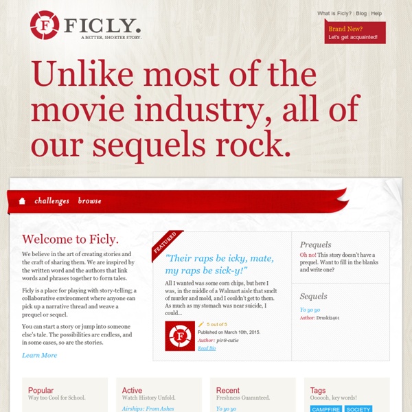 Ficly - A better, shorter story