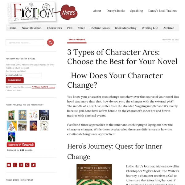3 Types of Character Arcs: Choose the Best for Your Novel