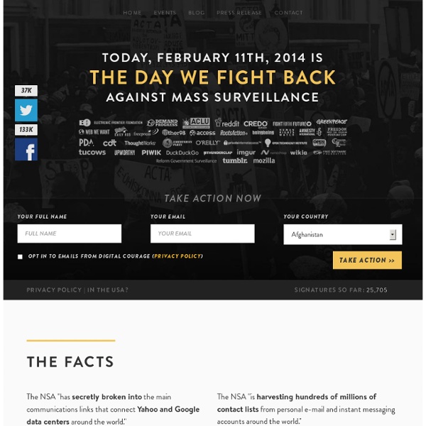 The Day We Fight Back - February 11th 2014