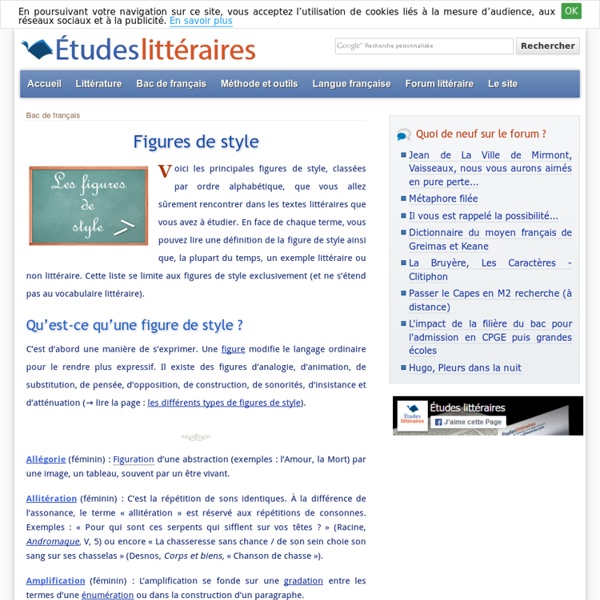Figure de style  Pearltrees