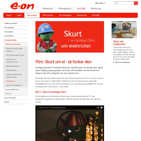 Film: Skurt om el - så funkar den - E.ON