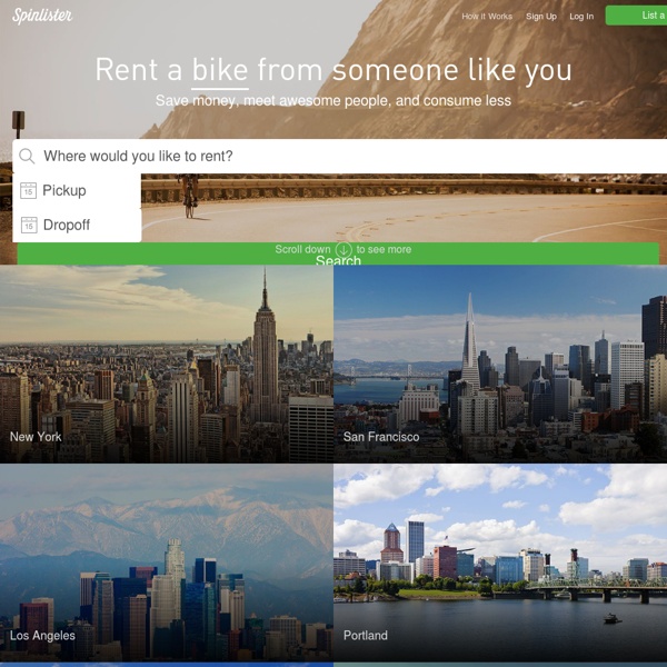Find a bike to rent