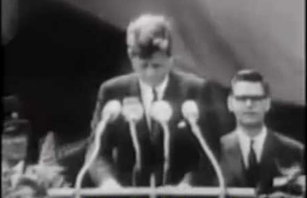 John Fitzgerald Kennedy "Ich bin ein Berliner" (sous-titres FR)