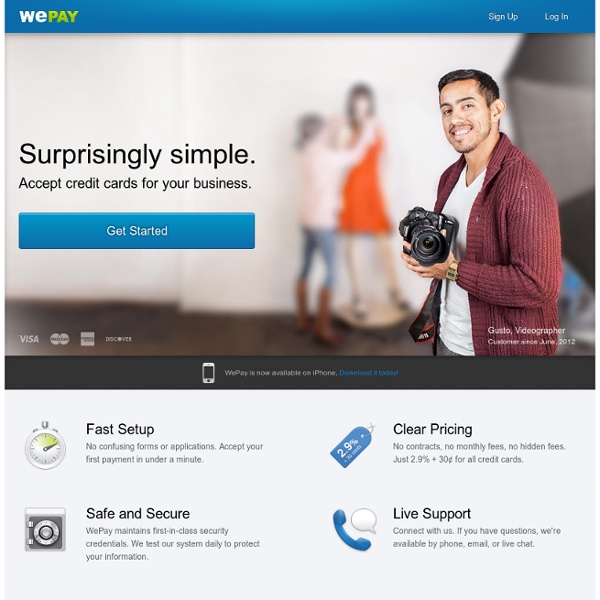 Sell Items Online - WePay Stores