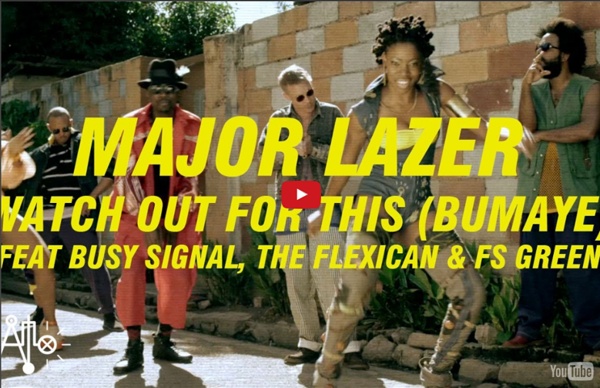 Major Lazer "Watch Out For This (Bumaye)" feat Busy Signal, The Flexican & FS Green [OFFICIAL]