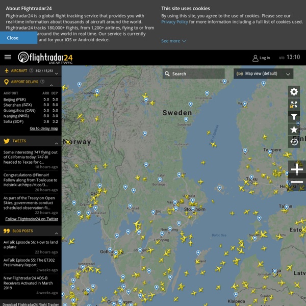 Flightradar24.com - Live flight tracker!