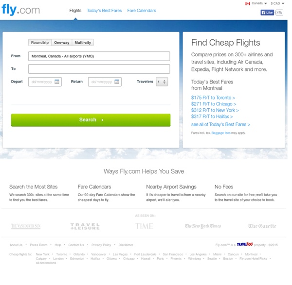 Cheap Flights, Airline Tickets & Discount Airfares - Fly.com