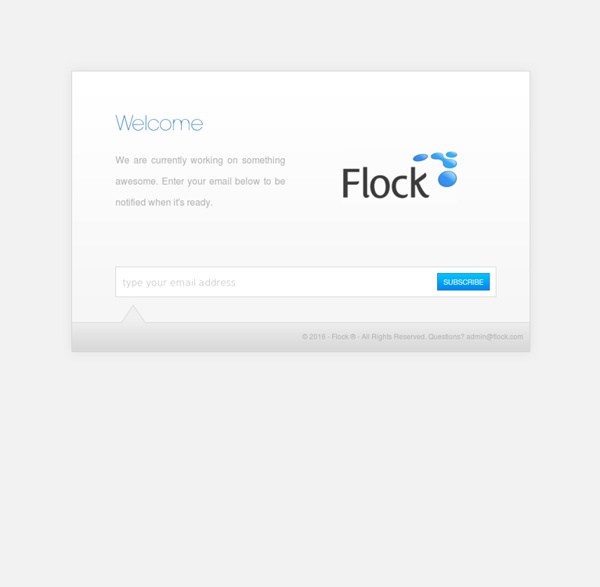 Flock Browser - The Social Web Browser