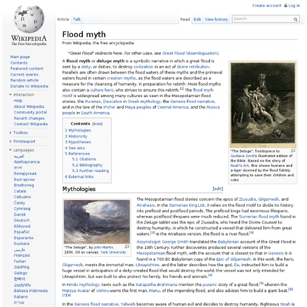 Flood myth