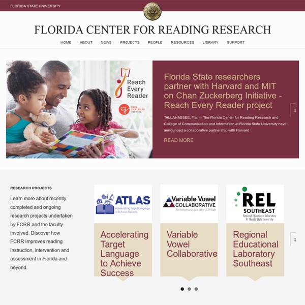 The Florida Center for Reading Research
