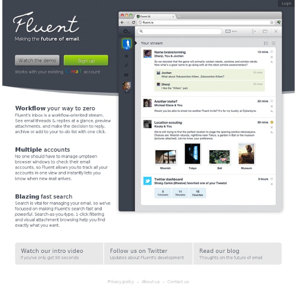 Fluent – Making the future of email