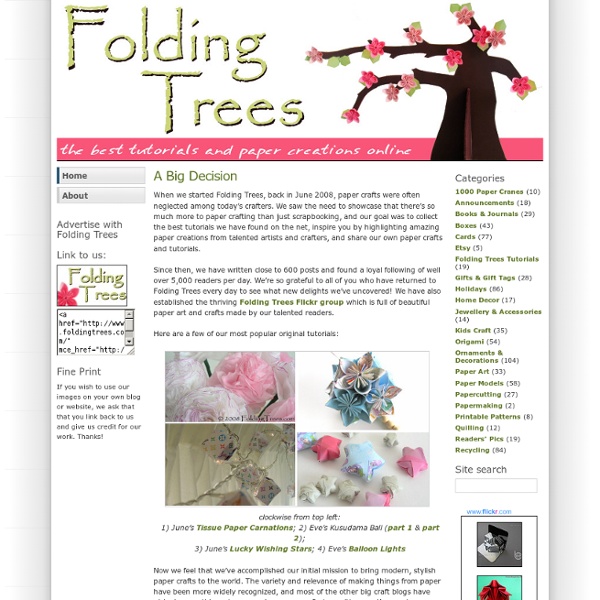 Folding Trees
