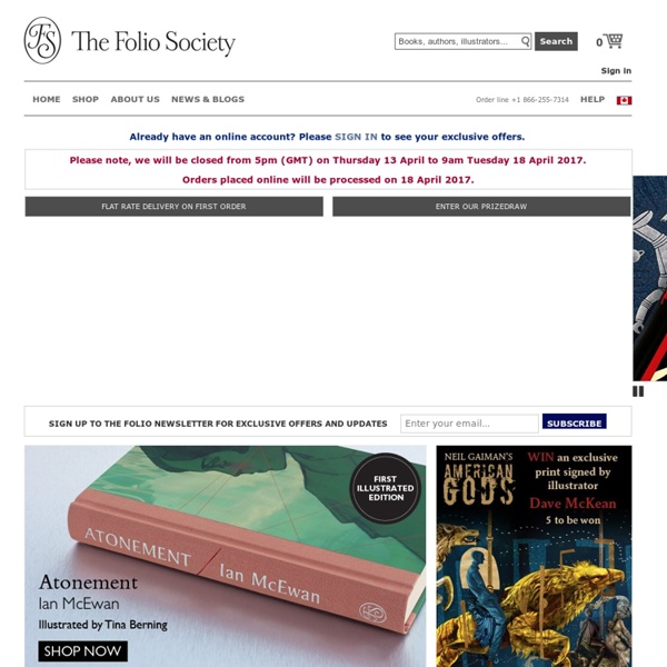 Beautiful Books - The Folio Society