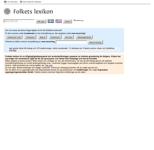 Folkets Lexikon