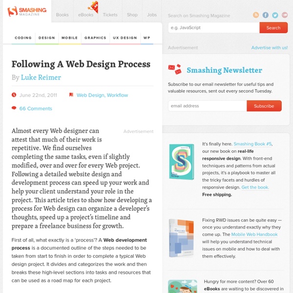 Following A Web Design Process