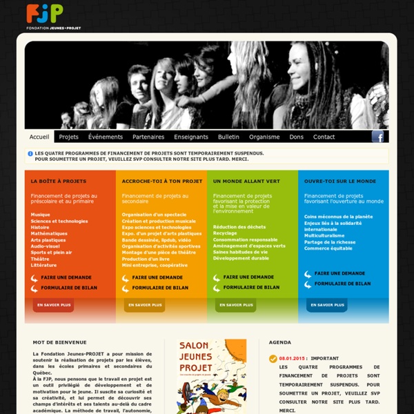 Fondation Jeunes-PROJET