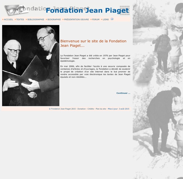 Fondation Jean Piaget