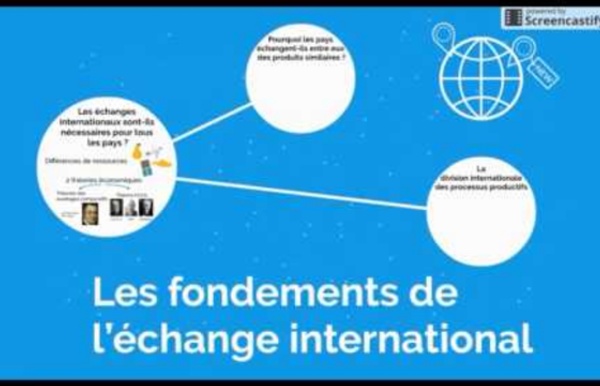 BTS Economie - Th1 Chap4 : Les fondements de l'échange international