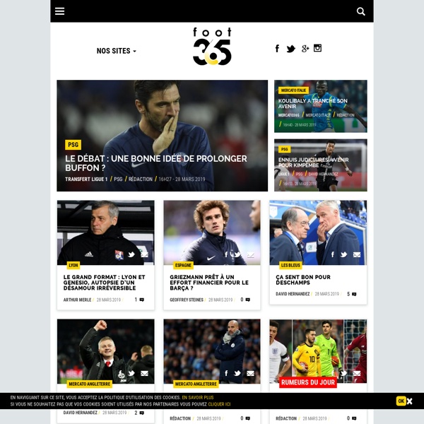 Football 365 : Toute l'actualité du foot - Football